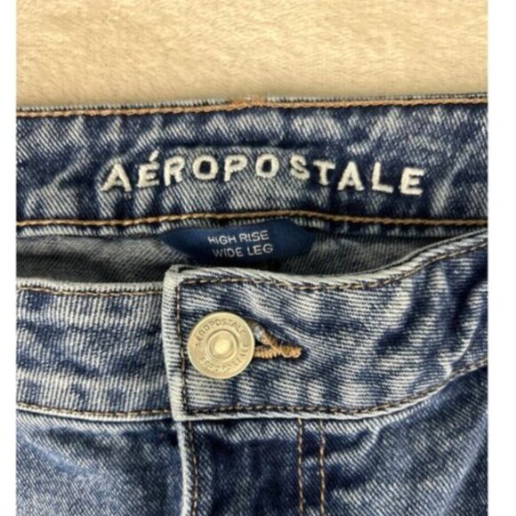 AERO Wide jeans from Aerospatal High rise size 16 - Picture 3 of 14